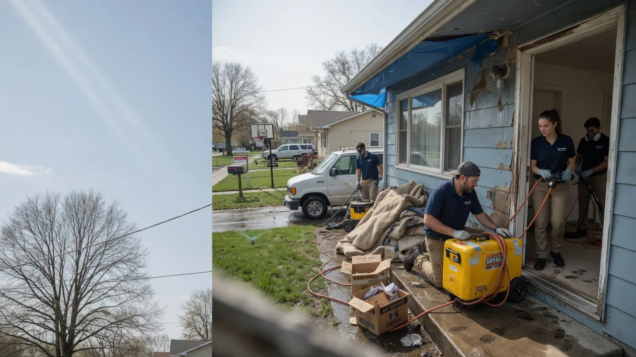 Basement Flood Cleanup in Elk Point, SD near me